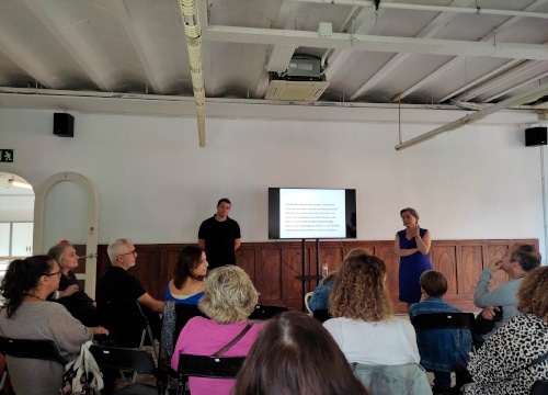 assistents a conferència a l'ACD Barcelona