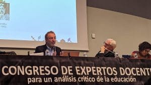 Nuno Crato inaugurando el congreso junto a otros ponentes