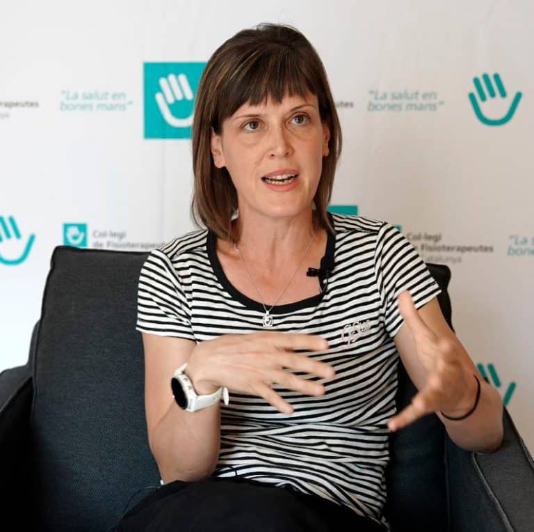 Entrevista a Clara Bergè, fisioterapeuta responsable del programa Salut a les Escoles.