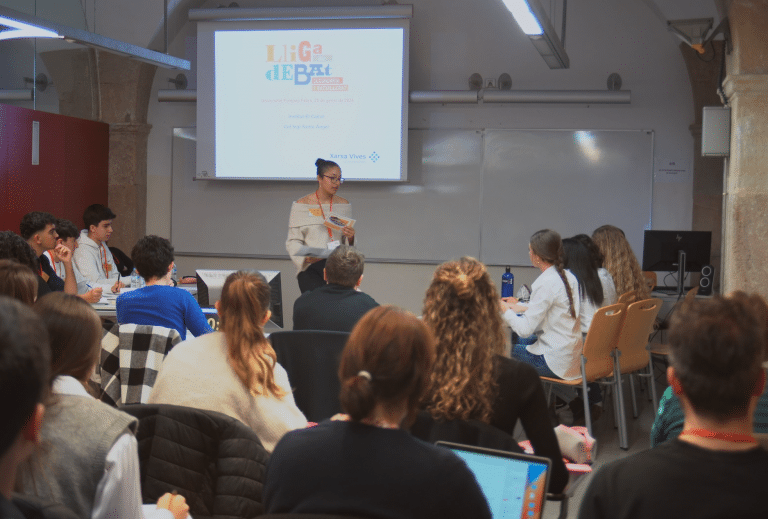 Exposició a la Lliga de Debat de Catalunya de la UPF, Barcelona