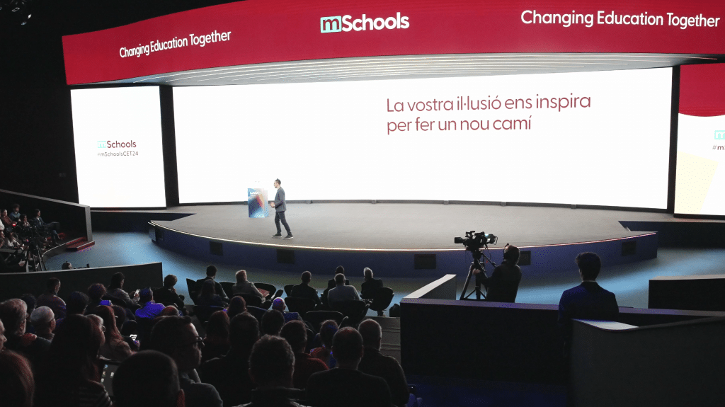 Conferència al mSchools dins del Mobile World Congress BCN 2024