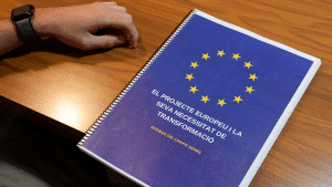 Imatge del Treball de Recerca de l'estudiant, Esteban del Campo guanyador del primer premi a Europa Joves