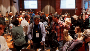 imatge professors al EduLab formació en robòtica educativa al Citilab de Cornellà