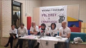 Docents membres representants de la plataforma Docents080