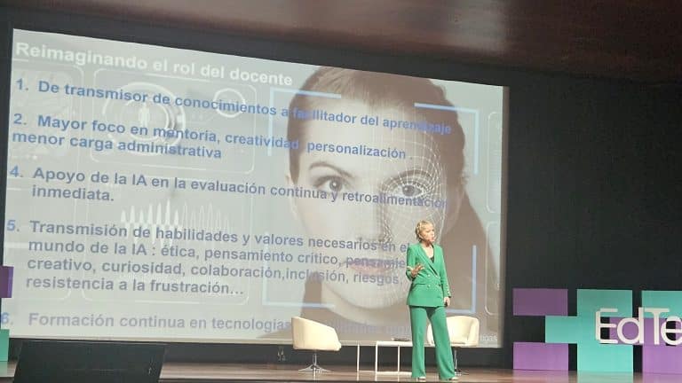 Carme Artigas, AI advisory Board en la ONU, en su ponencia en el EdtechCongress BCN 25
