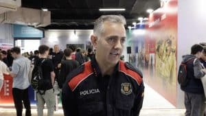 Cossos de seguretat al Saló de l'Ensenyament