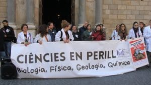 Manifestació ciències batxillerat