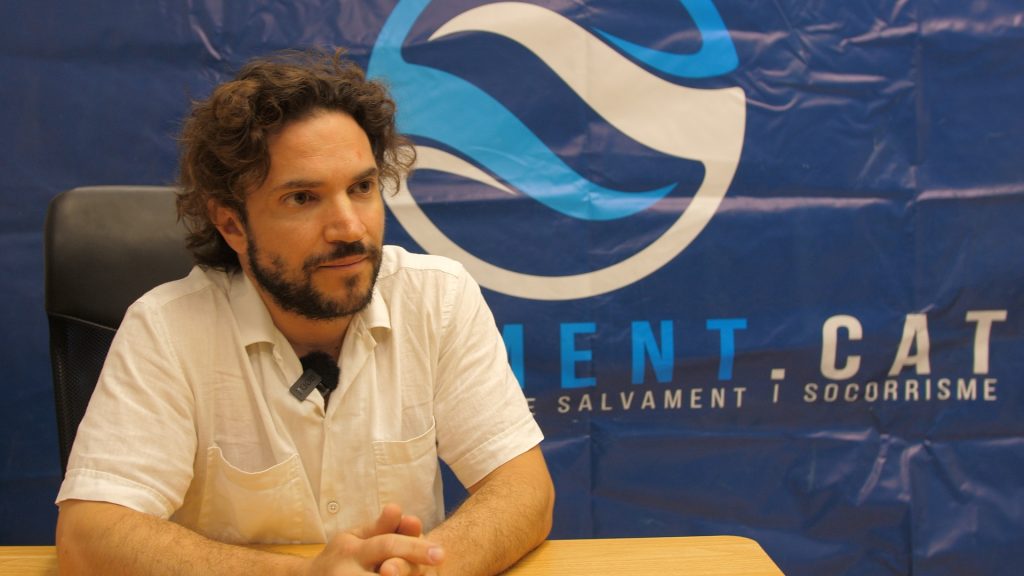 Frederic Tortosa, president de la Federació Catalana de Salvament i Socorrisme