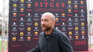 Alberto Vázquez director de la pel·lícula d'animacio, Decorado, al Sitges Film Festival, 2025