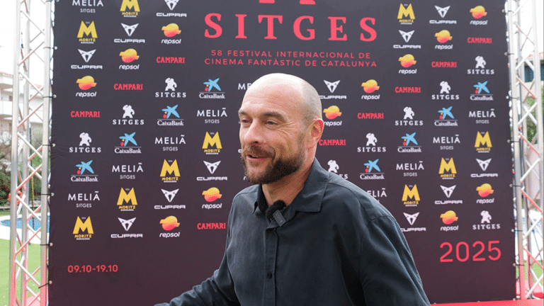 Alberto Vázquez director de la pel·lícula d'animacio, Decorado, al Sitges Film Festival, 2025