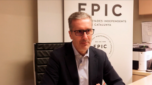 AlexCerdà, president EPIC Escoles, al Princess Margaret School de Barcelona