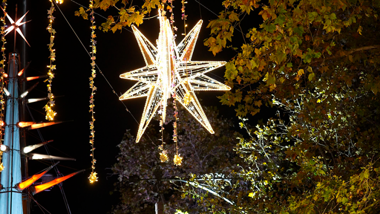 Encesa dels llums de Nadal a Barcelona, dissabte 22 de novembre 2025