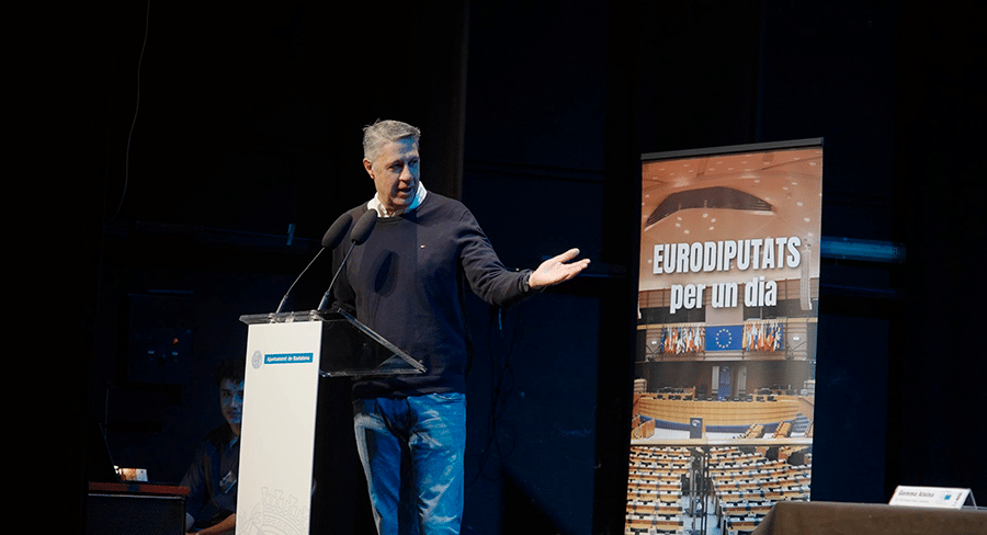 Ponència de l'alcalde, Xavier G. Albiol, de Badalona a Eurodiputats per un dia, edició 2026