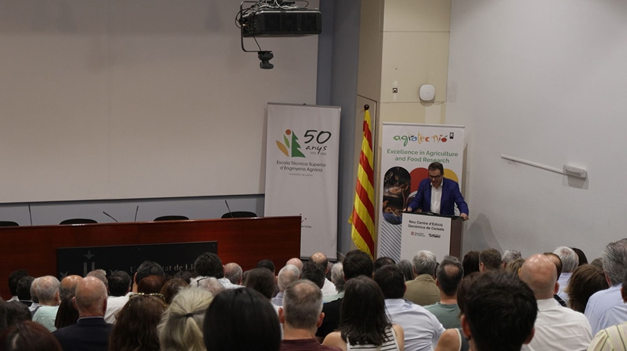 José Antonio Bonet, dir. Agrotecnio, centre d'edició genoma de cereals. Lleida, UdL